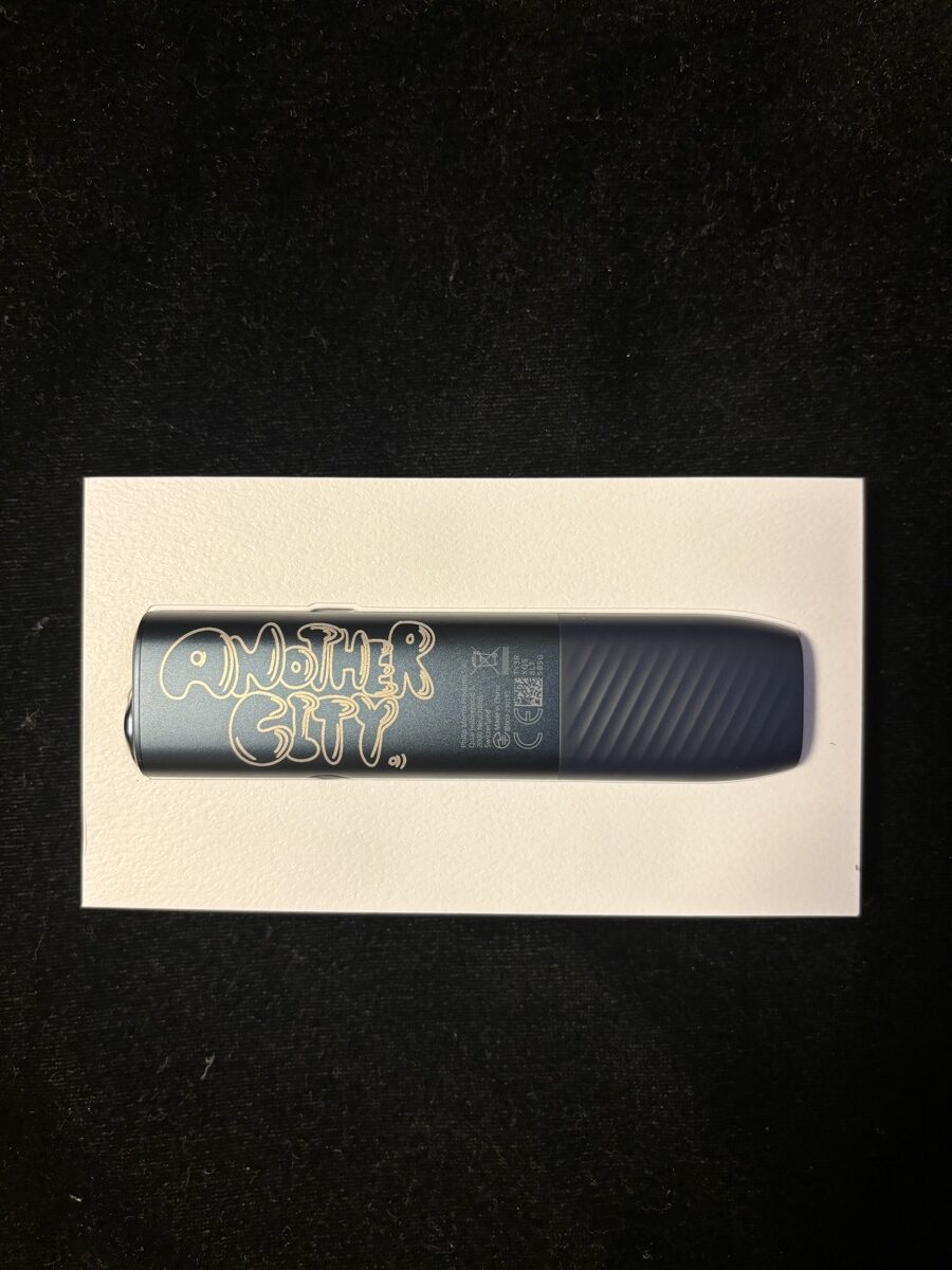 IQOS刻印 グラフィティ文字デザイン